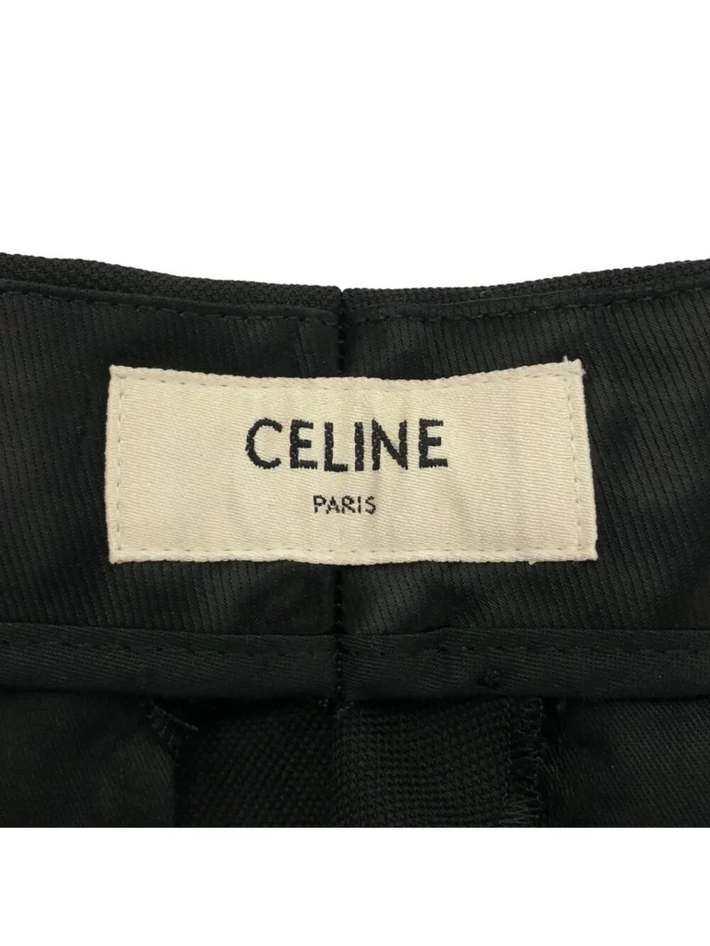Celine Classic Slim Trousers Pants Black 38